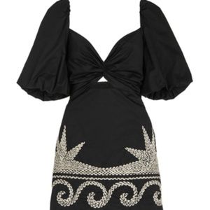 Johanna Ortiz Simple Pleasures Stretch-Cotton Mini Dress